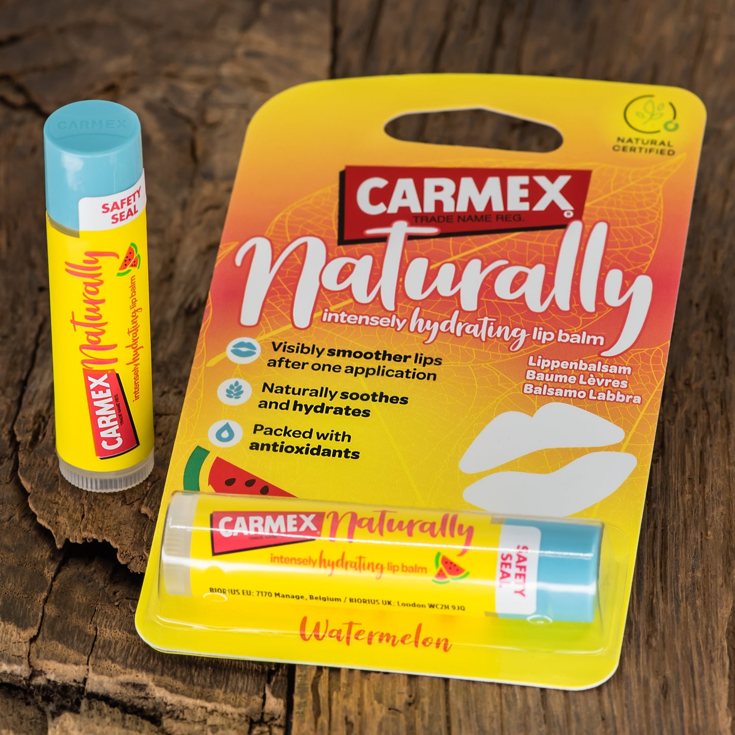 CARMEX NATURALLY STICK WATERMELON